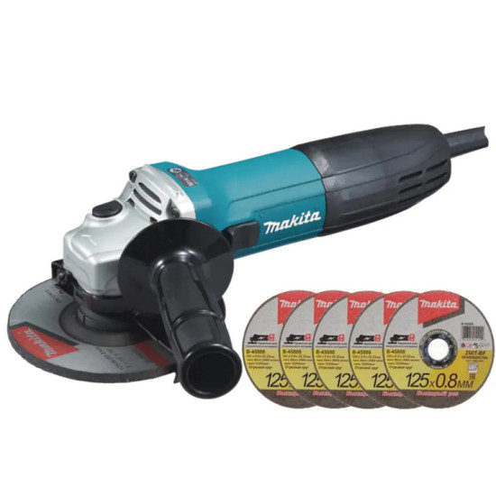 Угловая шлифмашина (болгарка) Makita GA5030RX8. Угловая шлифмашина (болгарка) Makita GA5030RX8.