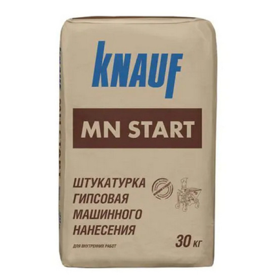Гипсовая штукатурка машинного нанесения KNAUF МН Старт. 30 кг. РБ.