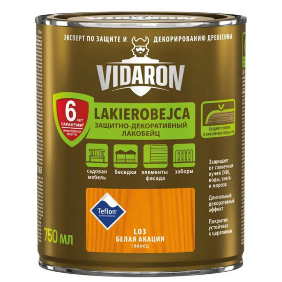 Лакобейц Видарон Белая акация L03. 0,75 л. Польша. Лакобейц Видарон Белая акация L03. 0,75 л. Польша.