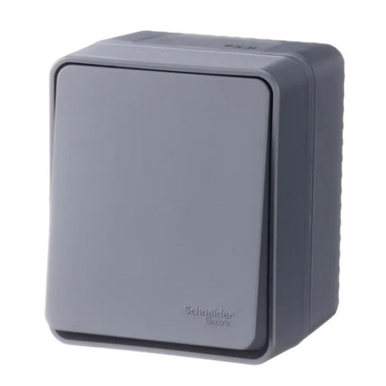 Выключатель одноклавишный Schneider Electric AtlasDesign ATN544011. IP54. РФ.