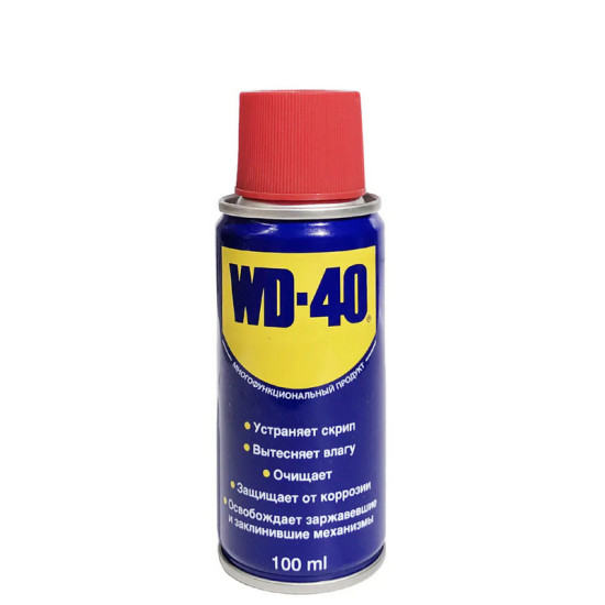 Очистительно-смазочная смесь WD-40 100 мл. Великобритания. Очистительно-смазочная смесь WD-40 100 мл. Великобритания.