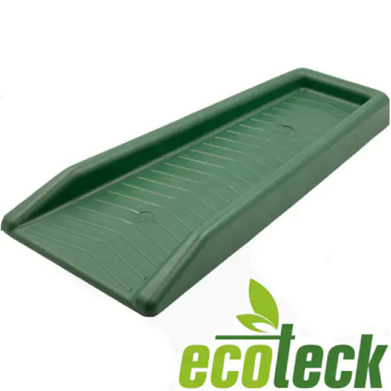 Желоб направляющий пластиковый 590х192/275х50 (зеленый). Ecoteck. РБ. Желоб направляющий пластиковый 590х192/275х50 (зеленый). Ecoteck. РБ.