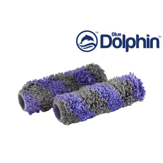 Мини-валики Blue Dolphin Silver. Ворс 10 мм. 2 шт. Польша.